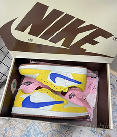 Travis Scott x Air Jordan 1 Canary Yellow EU 42