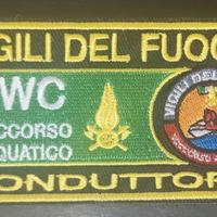 VIGILI DEL FUOCO PATCH RICAMATA PWC CONDUTTORE