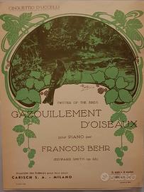 Spartiti Musicali [04] - Anni 20 del '900