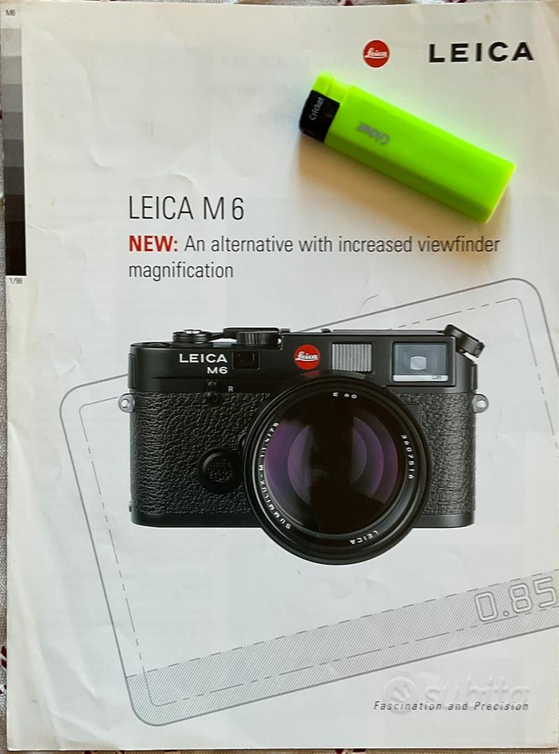 Brochure D'origine Leica M6 – Publicité Vintage, Collection, Occasion