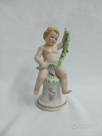 Statuetta vintage Capodimonte quattro stagioni