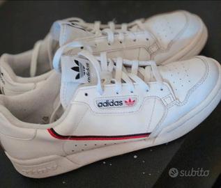 Sneakers bianche adidas continental  80  size 38.5