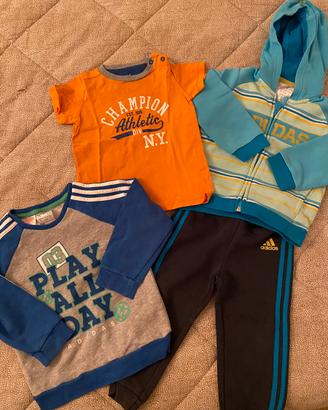 Abbigliamento 18 mesi adidas