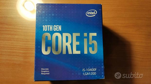 Processore Intel core i5 10400F