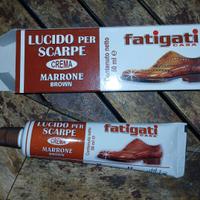 lucido e crema per scarpe 