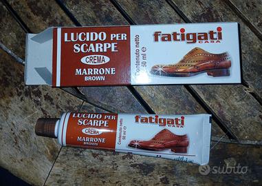 lucido e crema per scarpe 