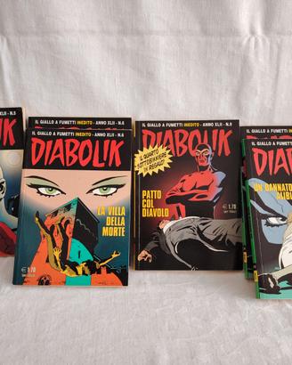 LOTTO FUMETTI VINTAGE DIABOLIK + MARTIN MYSTÈRE