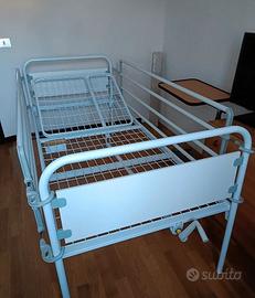 LETTO CON SPONDE APRIBILI