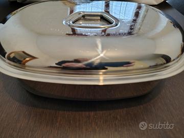 Pentola ovale per arrosto, faraona ecc.
