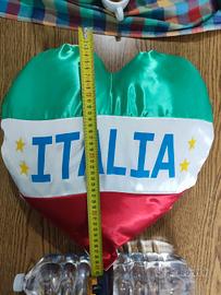 Cuscino imbottito a forma di cuore Italia 