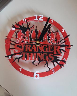 orologio parete Stranger things 