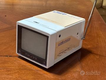 TV portatile vintage Yoko Walkvision  BW-400 funz.
