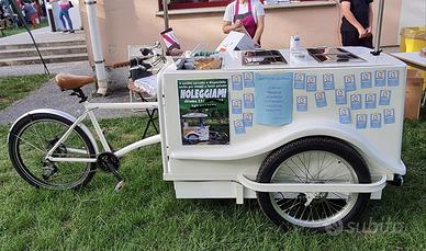 Carretto bicicletta gelati food truck cold hot