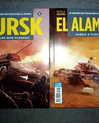 Grandi Battaglie Storia Vol.1 & 2 - Ed. Cosmo