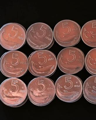 monete 5 lire