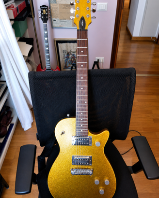 Gretsch G1618 Synchromatic Sparkle Jet Gold