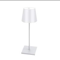 Decor Lampada da tavolo a LED Ricaricabile Bianca