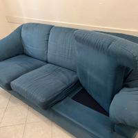 Divano blu