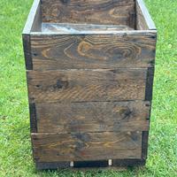 Fioriera in legno