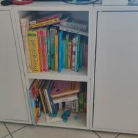 mobile libreria sotto tv ikea