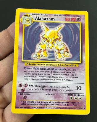 Alakazam 1/102 holo set base