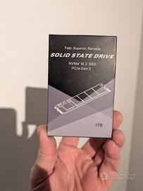 SSD NVMe M.2  PCIe 3 1TB  1000gb *NUOVO*