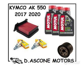 TAGLIANDO AK 550 17-20 MOTUL 5100