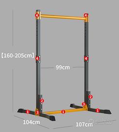 Barra per trazioni autoportante