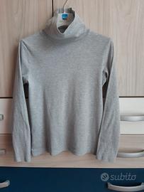 Maglietta maniche lunghe dolcevita Kiabi 10 anni