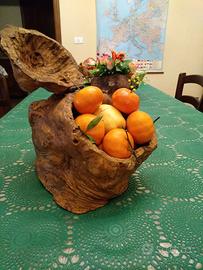 Contenitore in legno fatto a mano