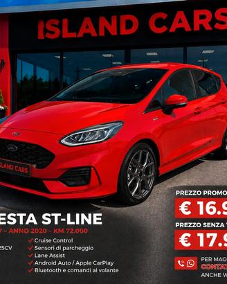 Ford Fiesta 1.0 Ecoboost Hybrid 125 CV 5 porte ST-