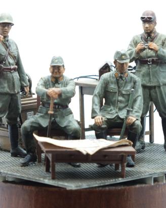 Diorama Generali Giapponesi WWII 1:35 Soldatini