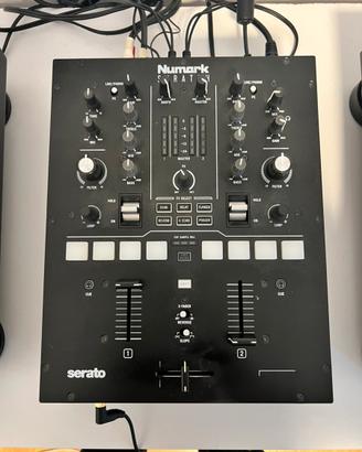 Numark scratch, mixer 2 canali