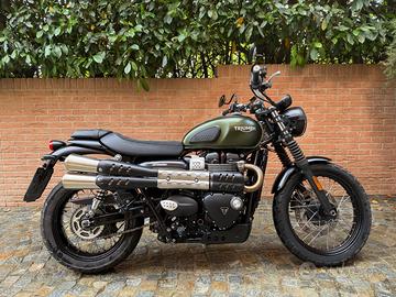 Triumph Street Scrambler 900 Verde  2019  16.850km