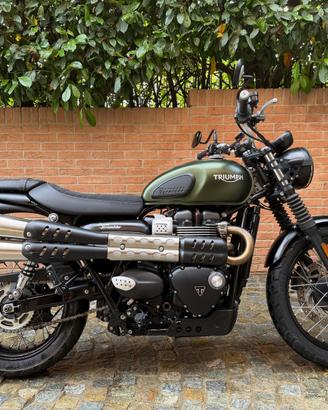 Triumph Street Scrambler 900 Verde  2019  16.850km