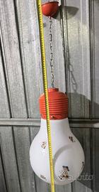 Lampadario cameretta bimbo vintage anni 70