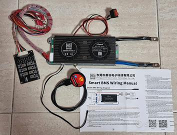 BMS 120A LifePo4 8S 24V WiFi BT