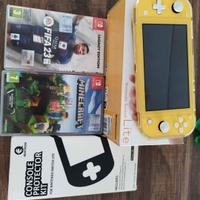 Nintendo Switch Lite+Fifa2023+Minecraft+cover