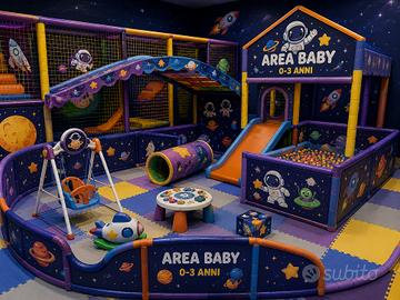 Area Gioco Soft per Baby Parking, Asili Nido