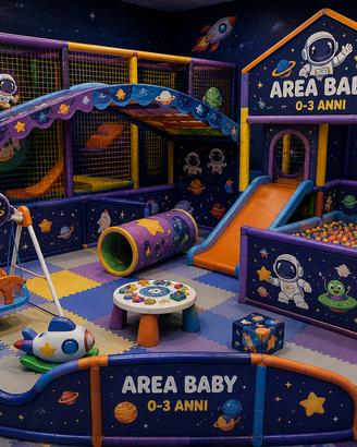 Area Gioco Soft per Baby Parking, Asili Nido