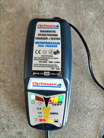 CARICA BATTERIE AUTODIAGNOSTICO OPTIMATE 4 TECMATE