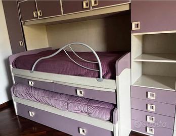 Letto a ponte per cameretta