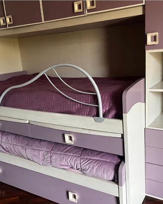 Letto a ponte per cameretta