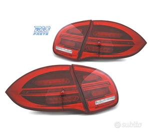 FANALI PORSCHE CAYENNE 10-15 A LED COMPLETI A BARR