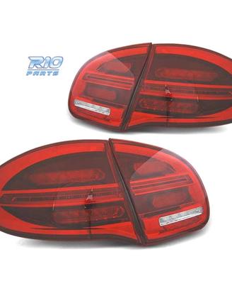 FANALI PORSCHE CAYENNE 10-15 A LED COMPLETI A BARR