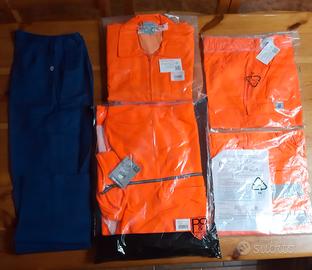 TUTA, FELPA, BERMUDA ALTA VISIBILITA' DA LAVORO