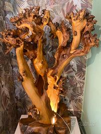 scultura in legno 