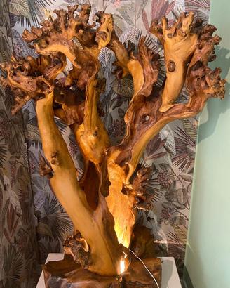 scultura in legno 