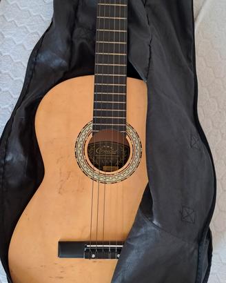 chitarra con custodia