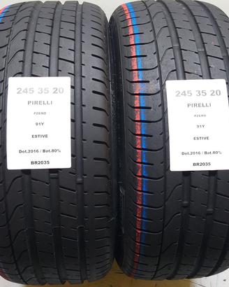 2 GOMME 245 35 20 PIRELLI BR2035
